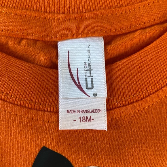 🧡👻 Toddler Baby Girl Halloween Shirt 18m NEW - Picture 3 of 3